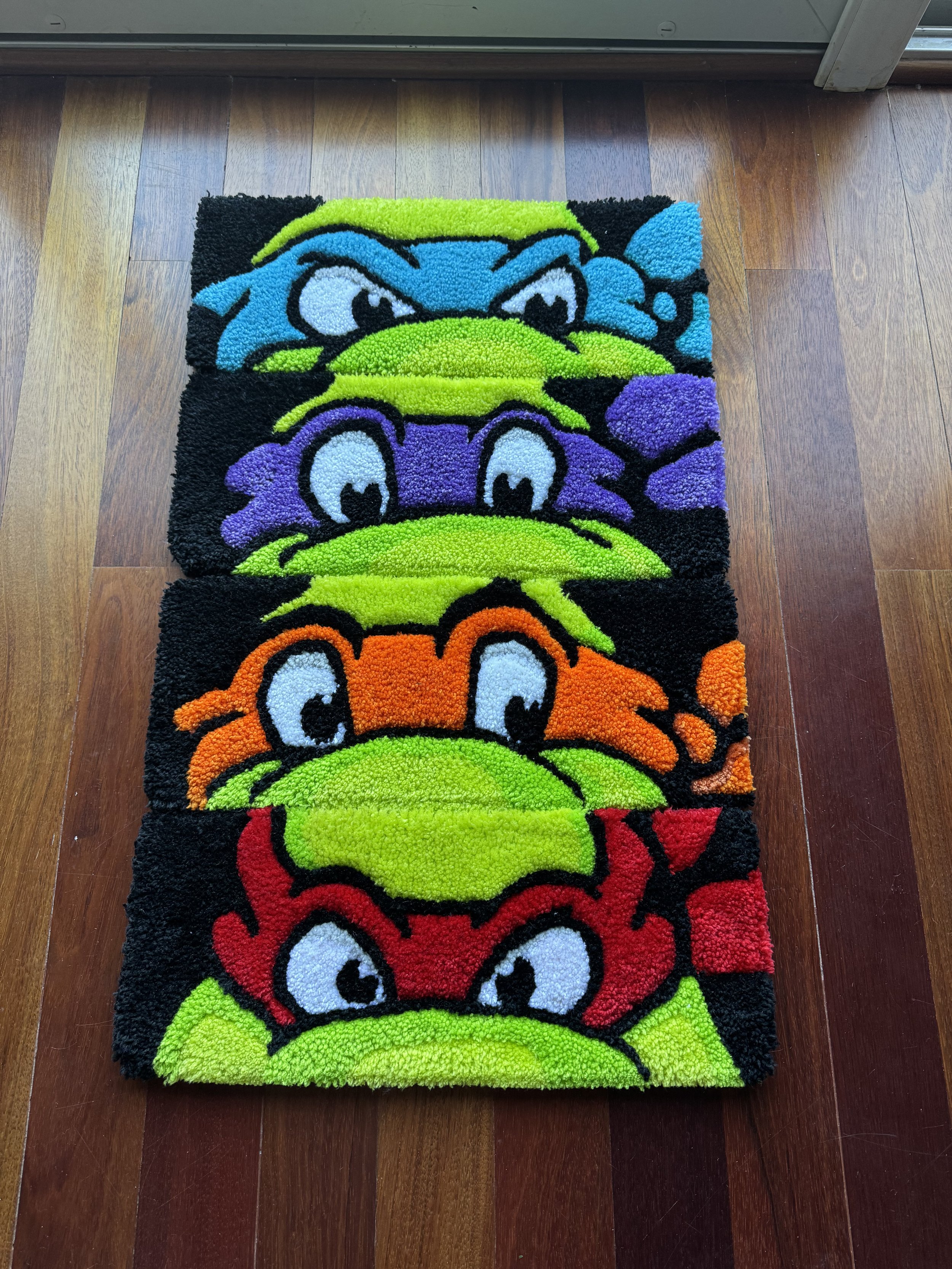 Sewer Turtle Keyboard Rug