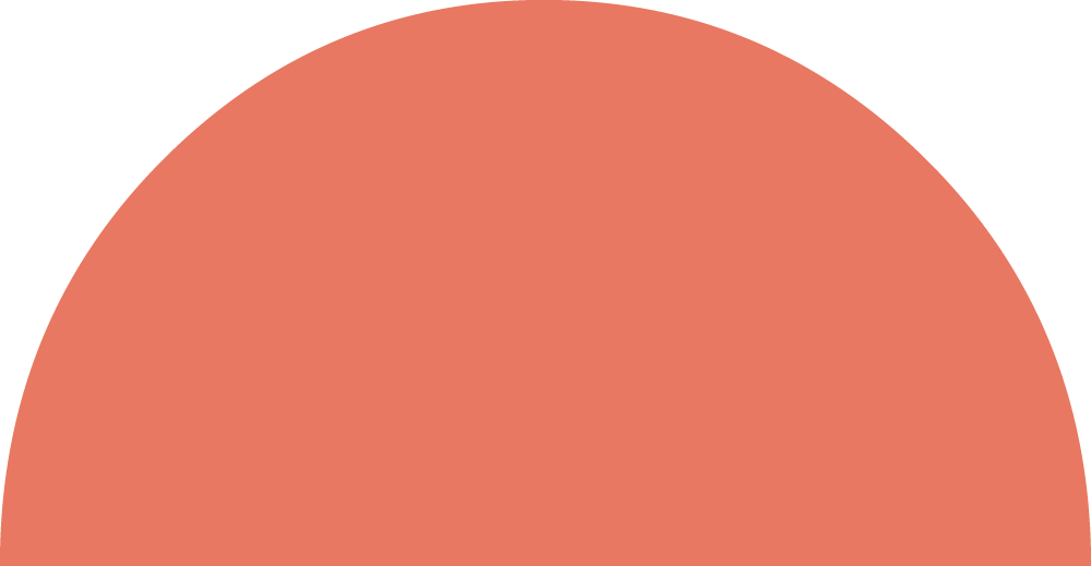 Close-up of a pinkish-orange arc.