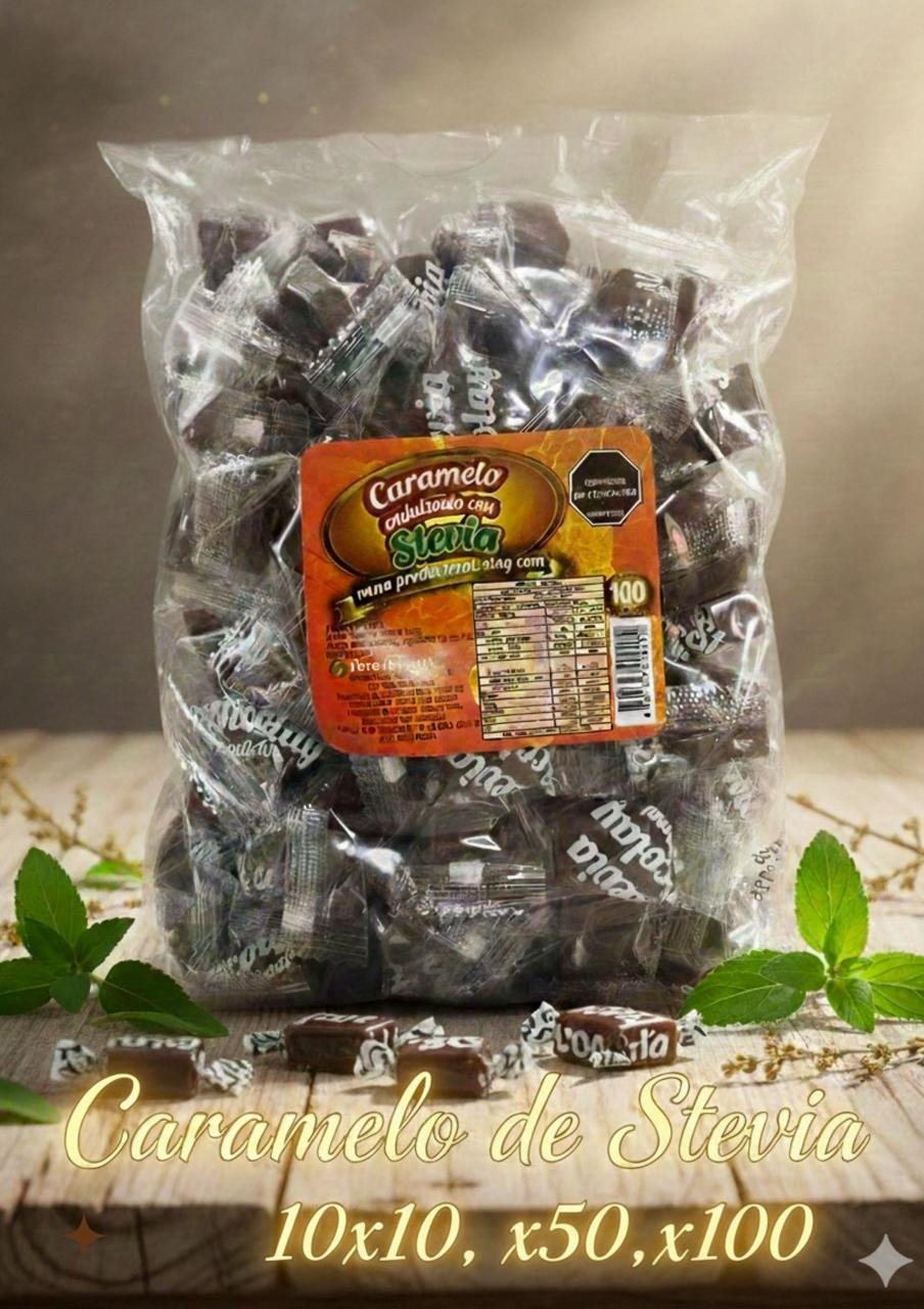 Caramelo Stevia X100