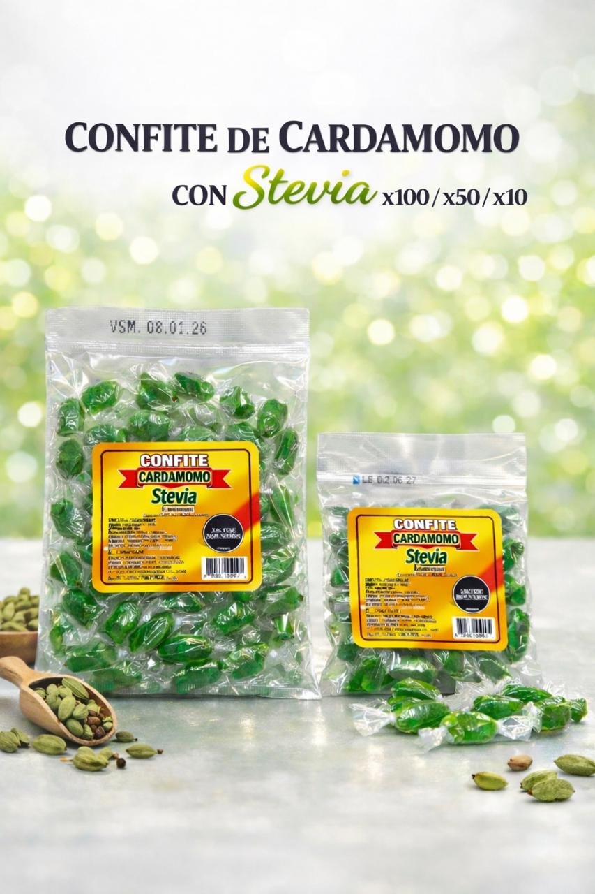 Confite de Cardamomo 10x10