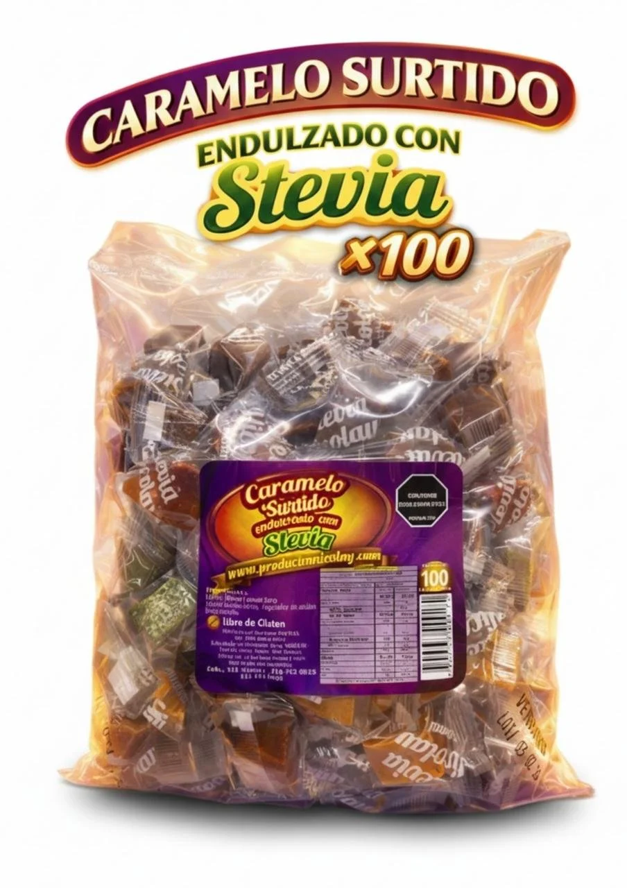 Surtido de Caramelos con Stevia x100