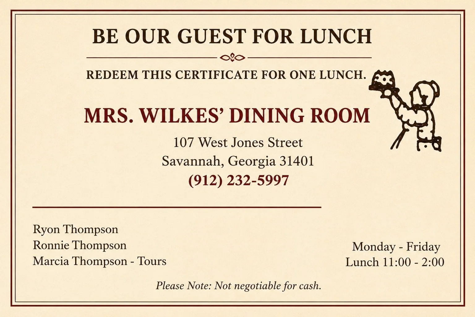 Gift Certificate