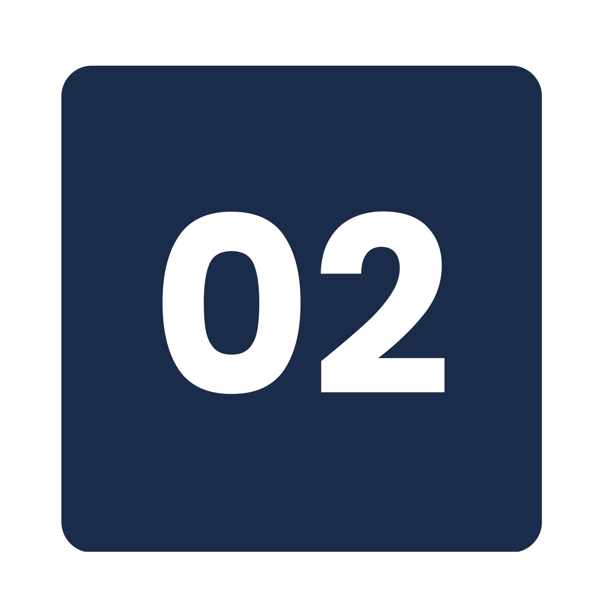 The number 62 written in white on a navy blue background.