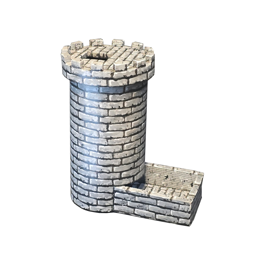 Handmade EVA Foam Stone Dice Tower