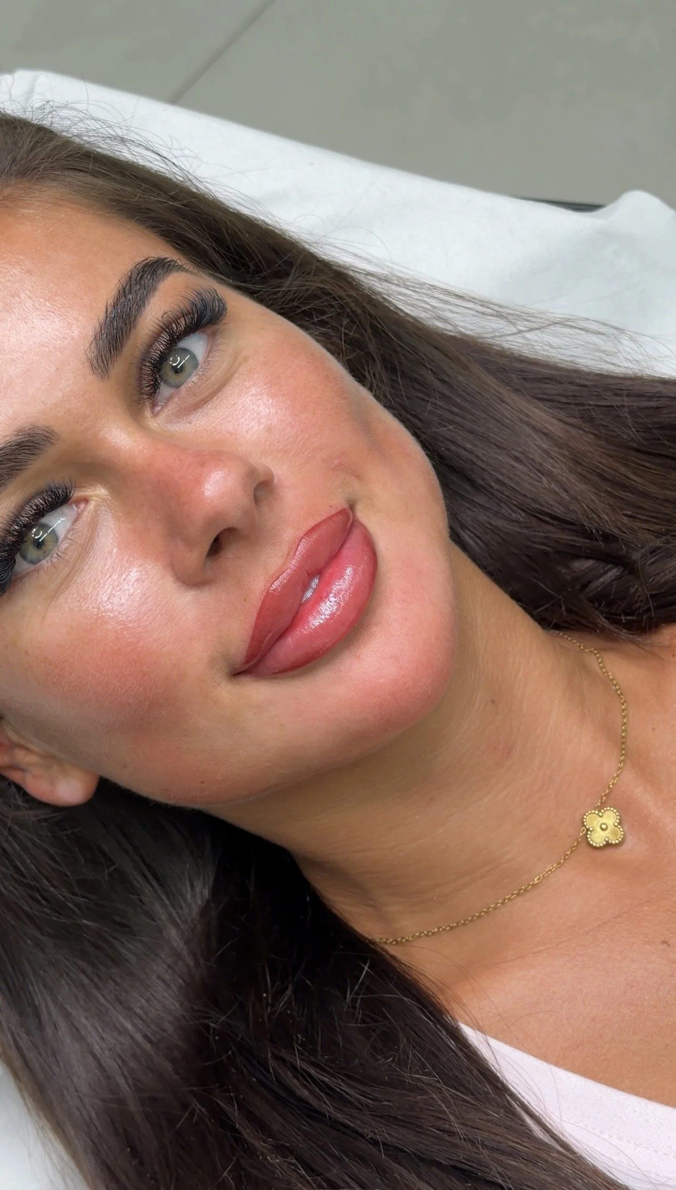 Lip blush result, Durham