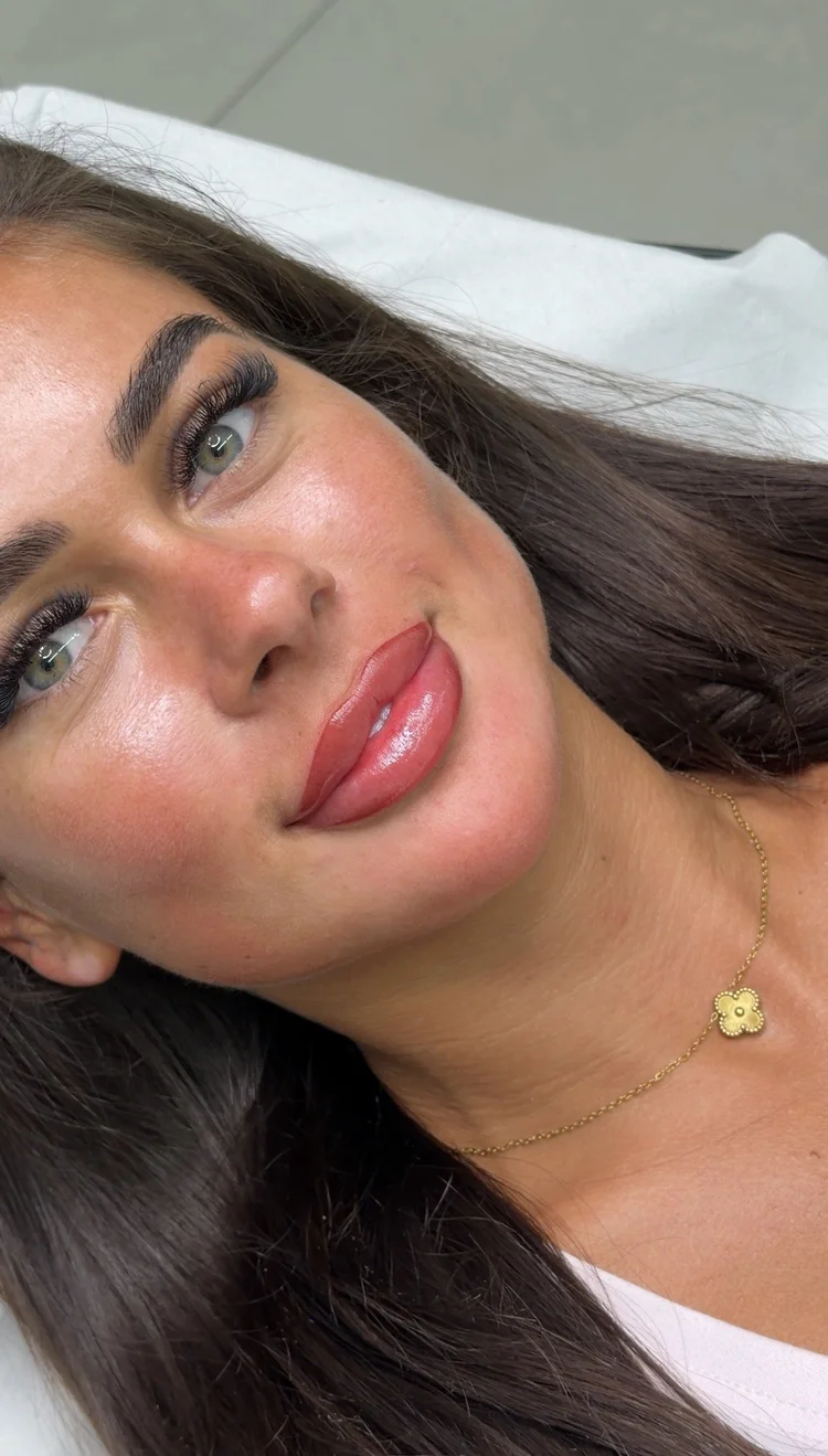 Lip blush result, Durham