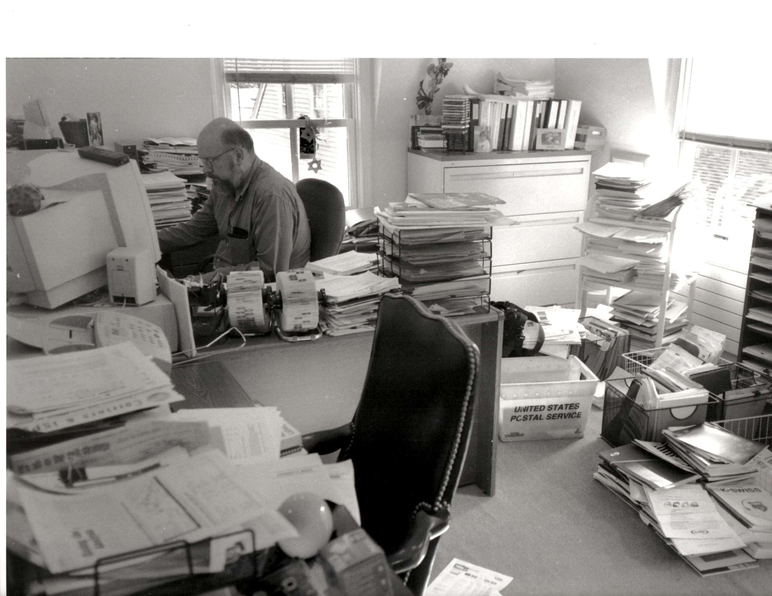 Mark Lanier in his Brookline Office