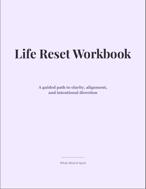 Life Reset Workbook