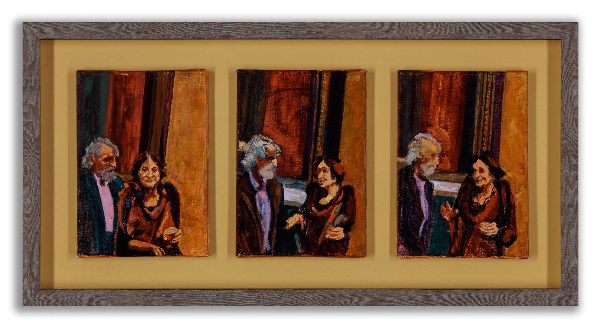 Love is Ageless - Oil Paint -  32 x 62cm
