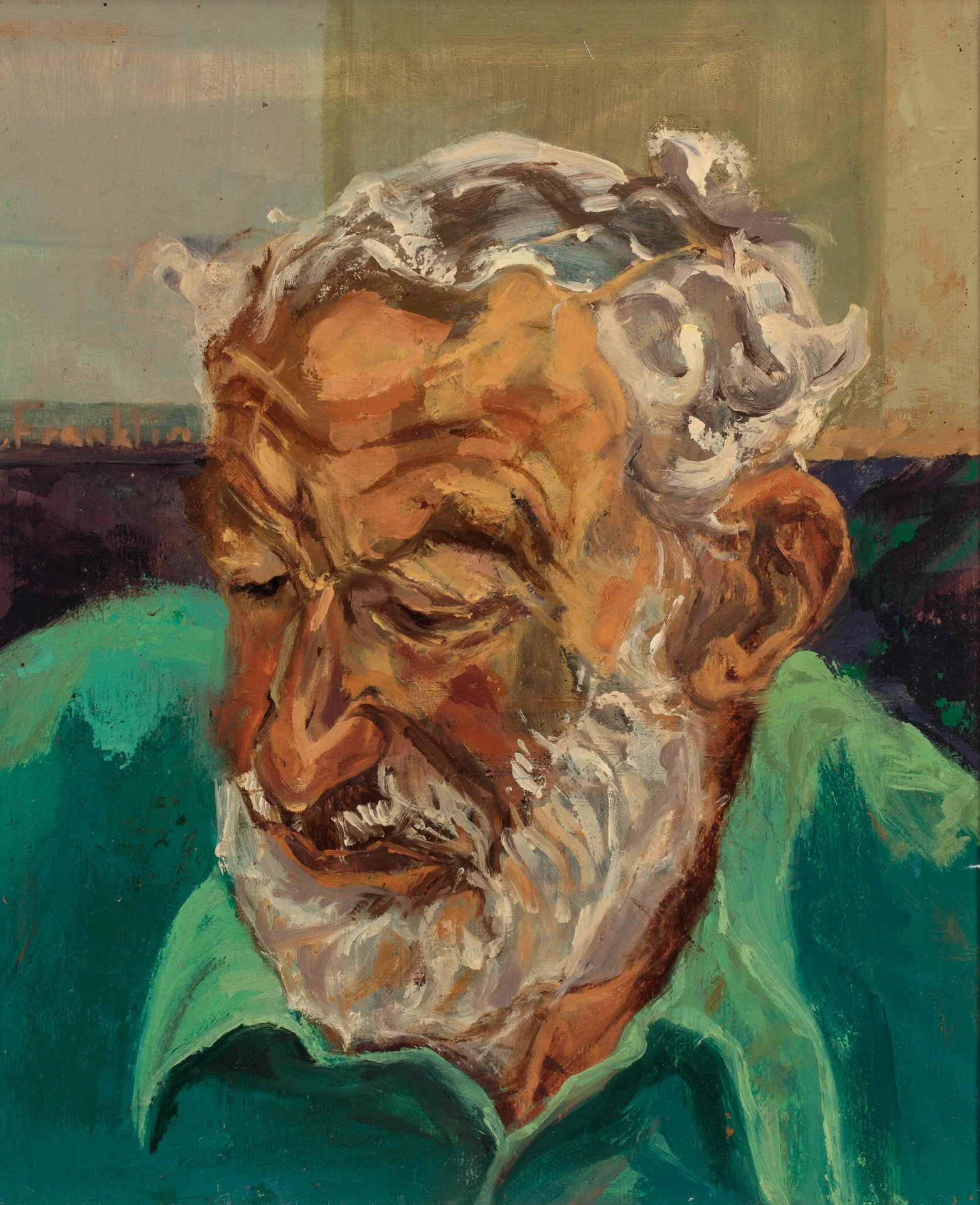 My Father – oil paint – 35 x 40cm
