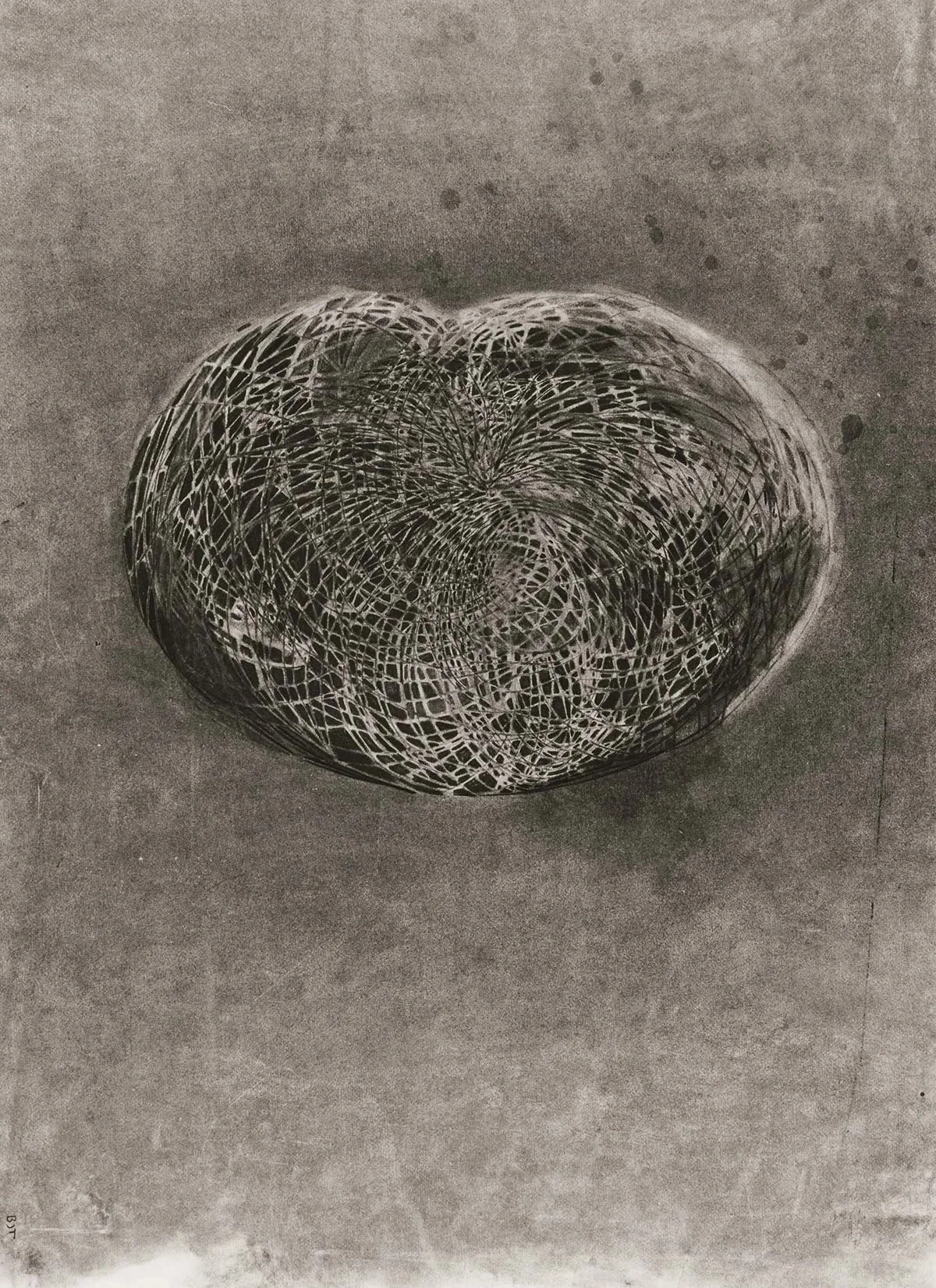 152. Abstract Sunflower Head, 105 x 86.5 cm, 1965 SOLD