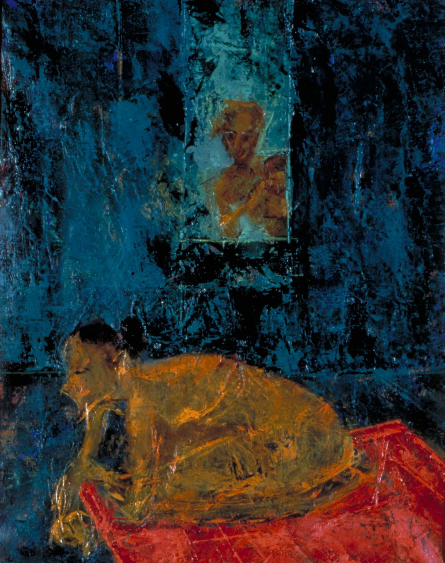 Dream-child, 1995, Oil paint on canvas, 55 x 45 cm, SOLD