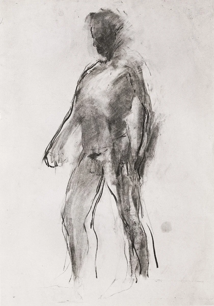 120. Walking Man, 76 x 31 cm, Circa 1955, NFS