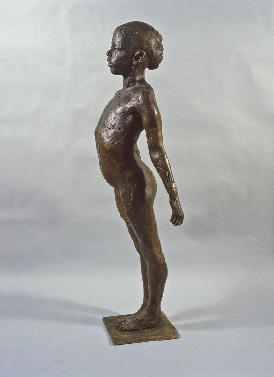 54. Belle, The Artist's Daughter,  Bronze, 1997, 122.5 x 28 x 58 cm