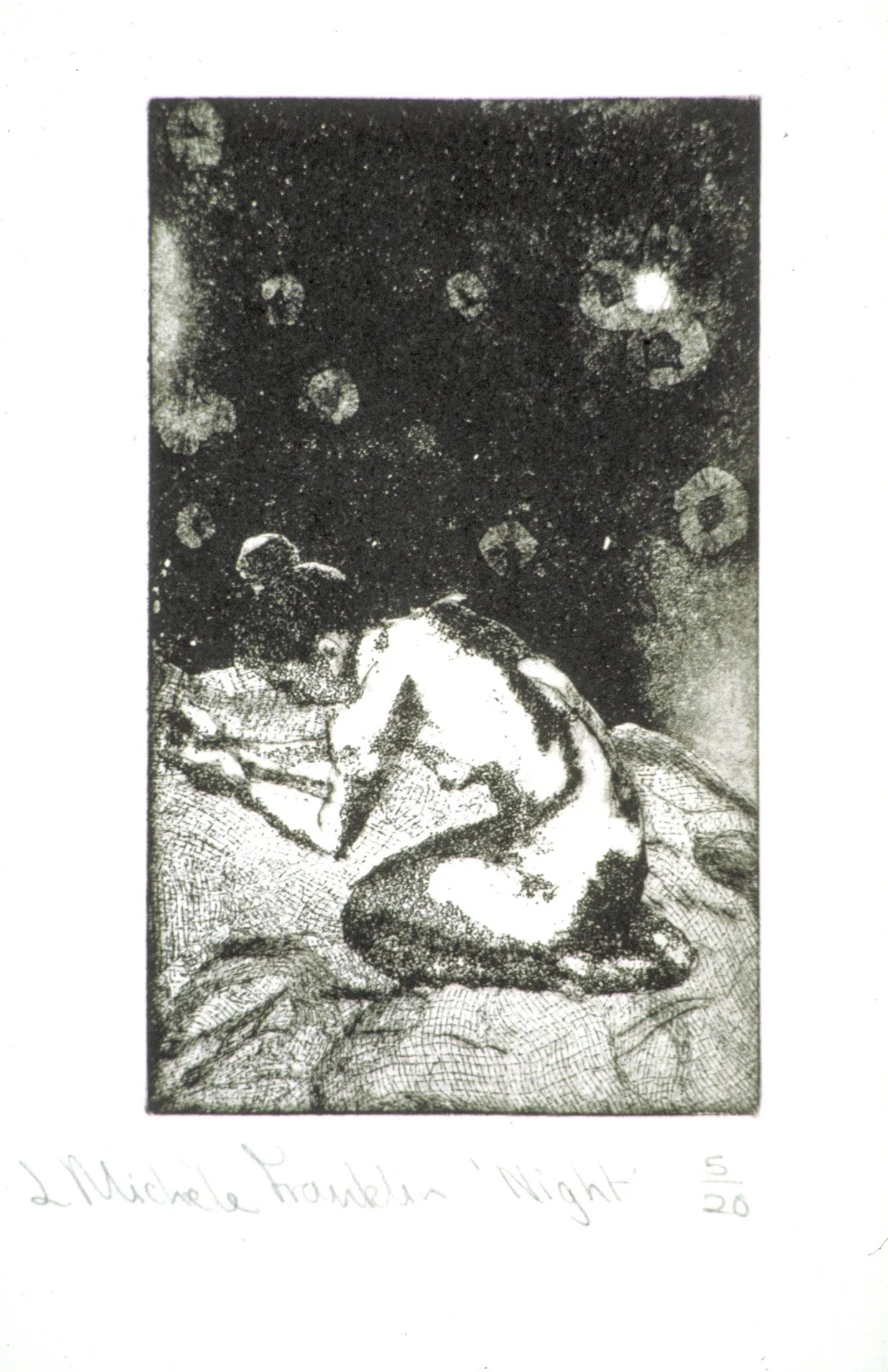 Night, 1982, etching, edition of 20