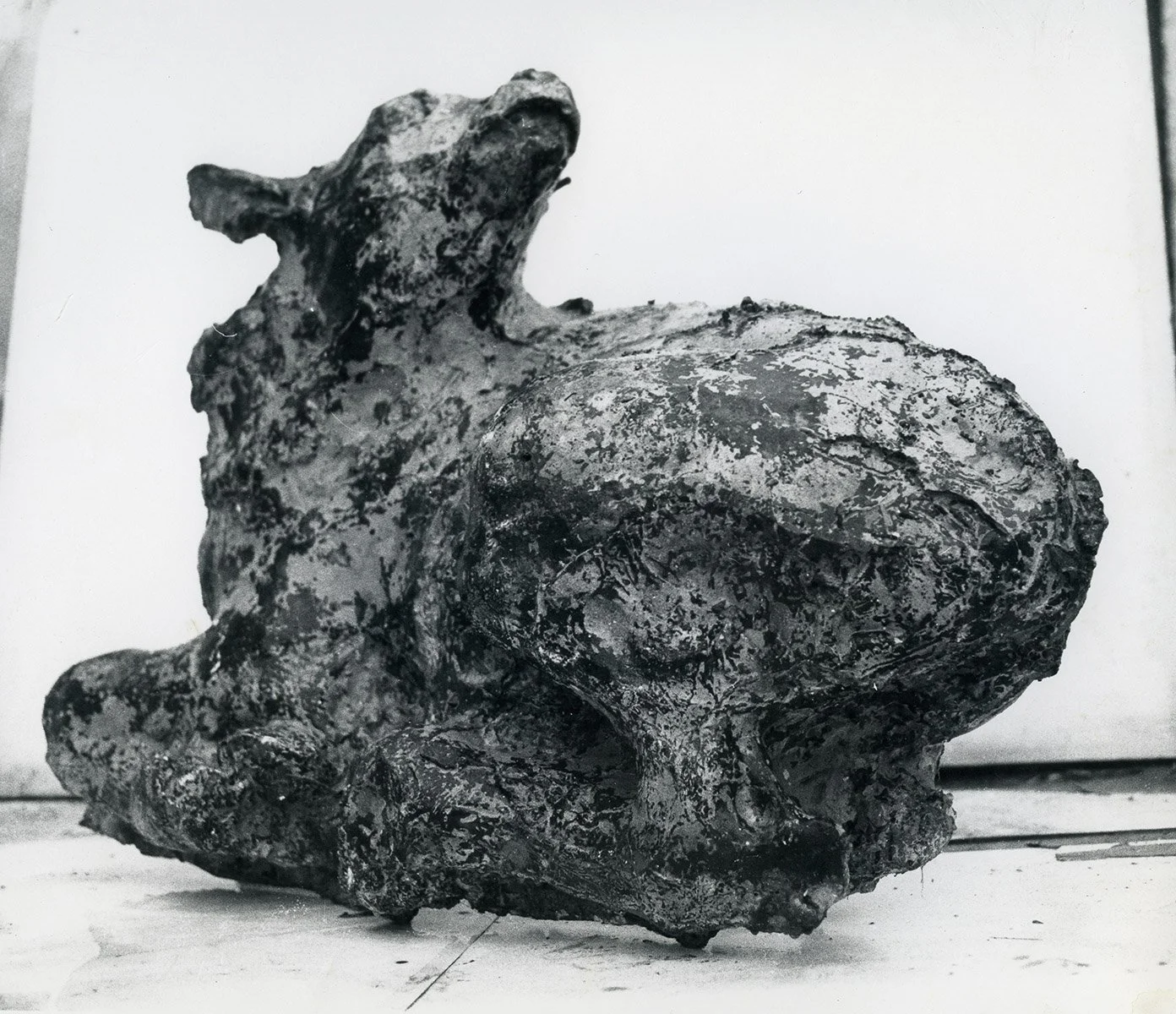 4. Calf Relief, Bronze, 1972, 115 x 76 x 51 cm