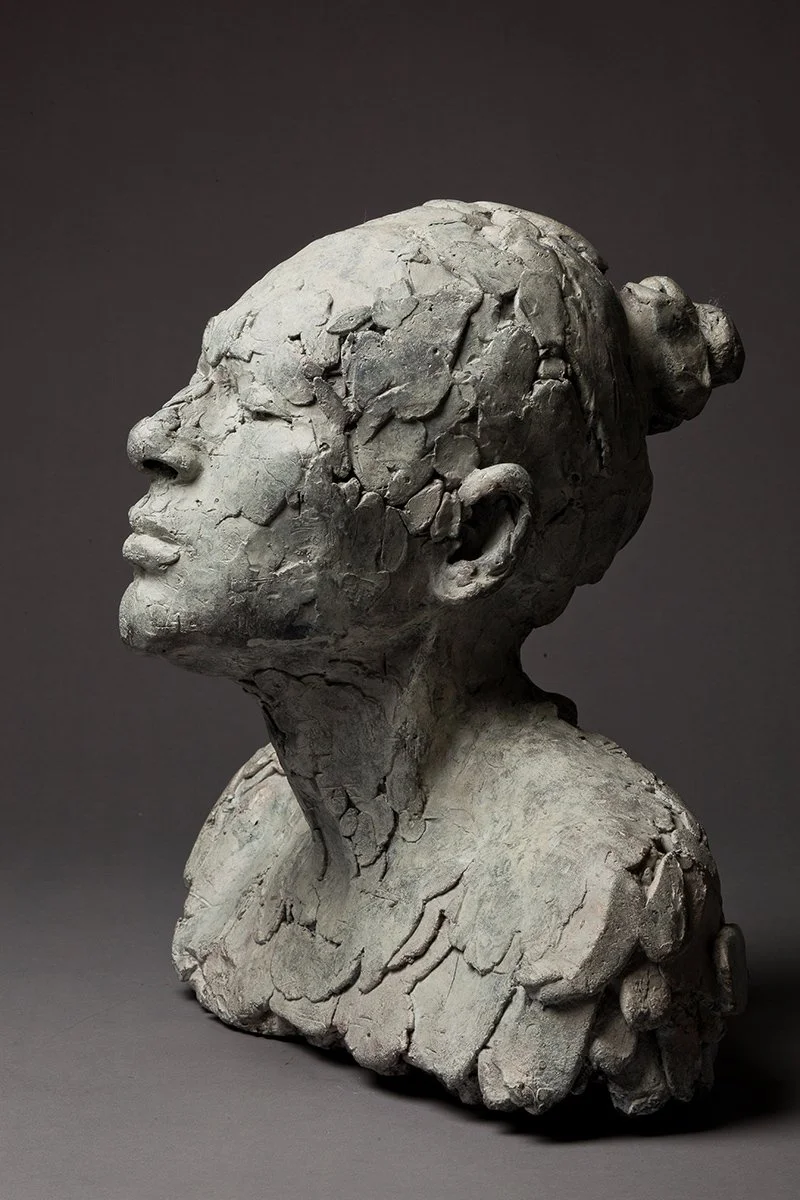 67. Michele aged 54, the Artist's Wife, 40.5 x 43 x 28 cm, 2013