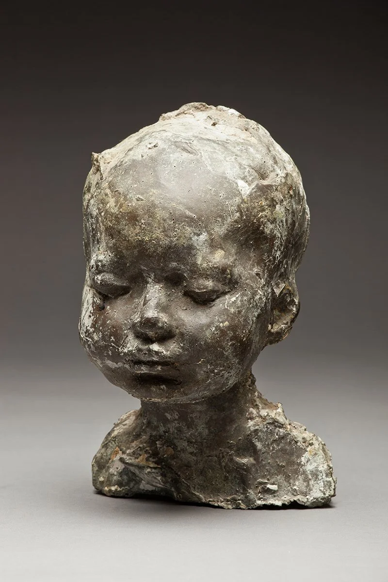 59. The Artist's Nephew, Bronze, 1973, 22.5 x 18 x 15 cm