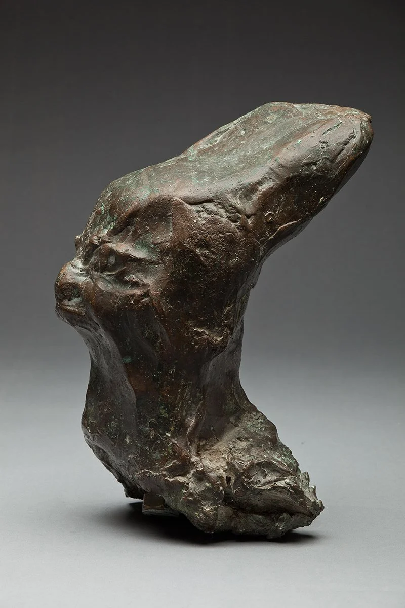 38. The Cook from Alice in Wonderland,  Bronze, 1966, 28 x 25 x 10 cm