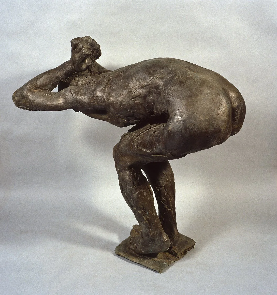 23. The Dance of Lily Pier Crouching, Bronze, 1968–71, 76 x 46 x 79cm