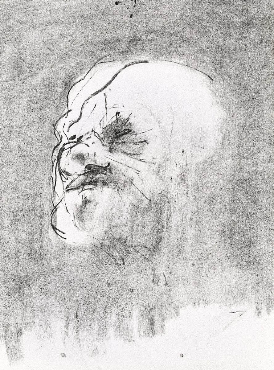 104. Portrait of Old Man Stanhope, 84 x 71 cm, 1979, NFS