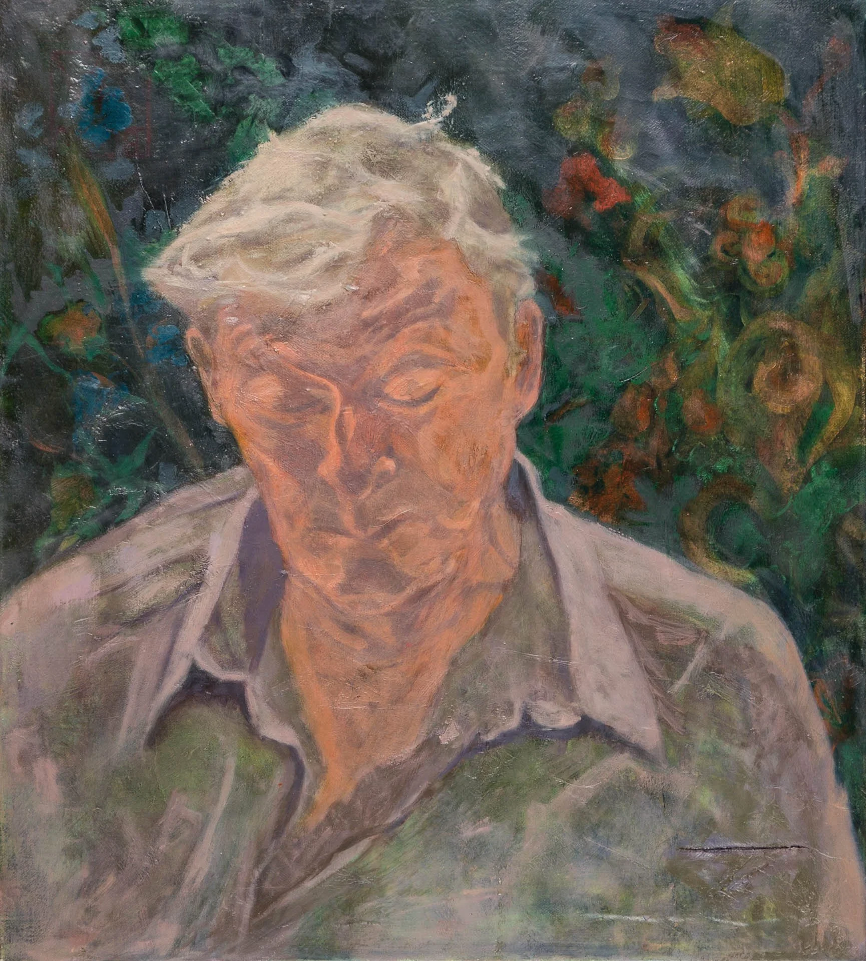 Brian Taylor. My late husband. 1982- 2014 oil paint 61 x 45 cm artist's collection