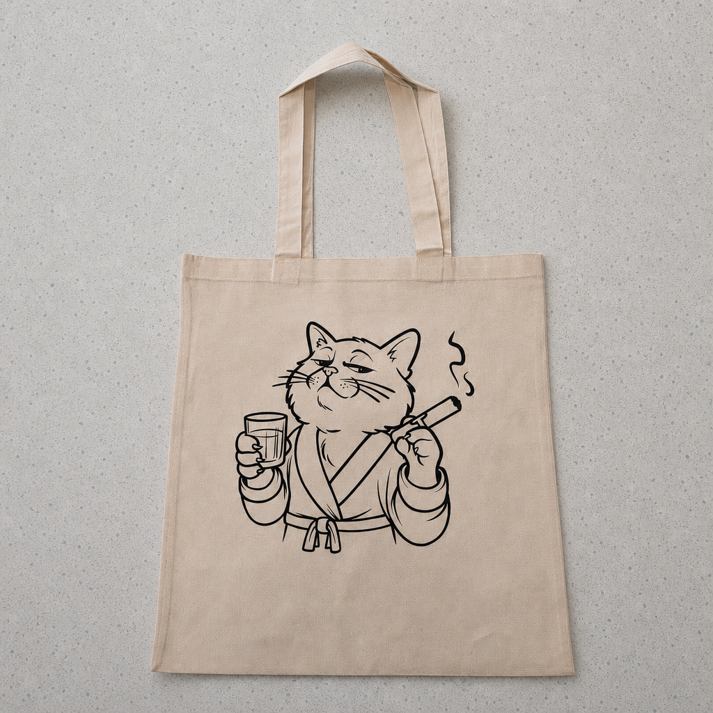 Dapper Cat Tote