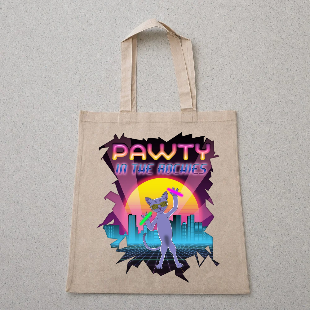 Pawty in the Rockies Tote