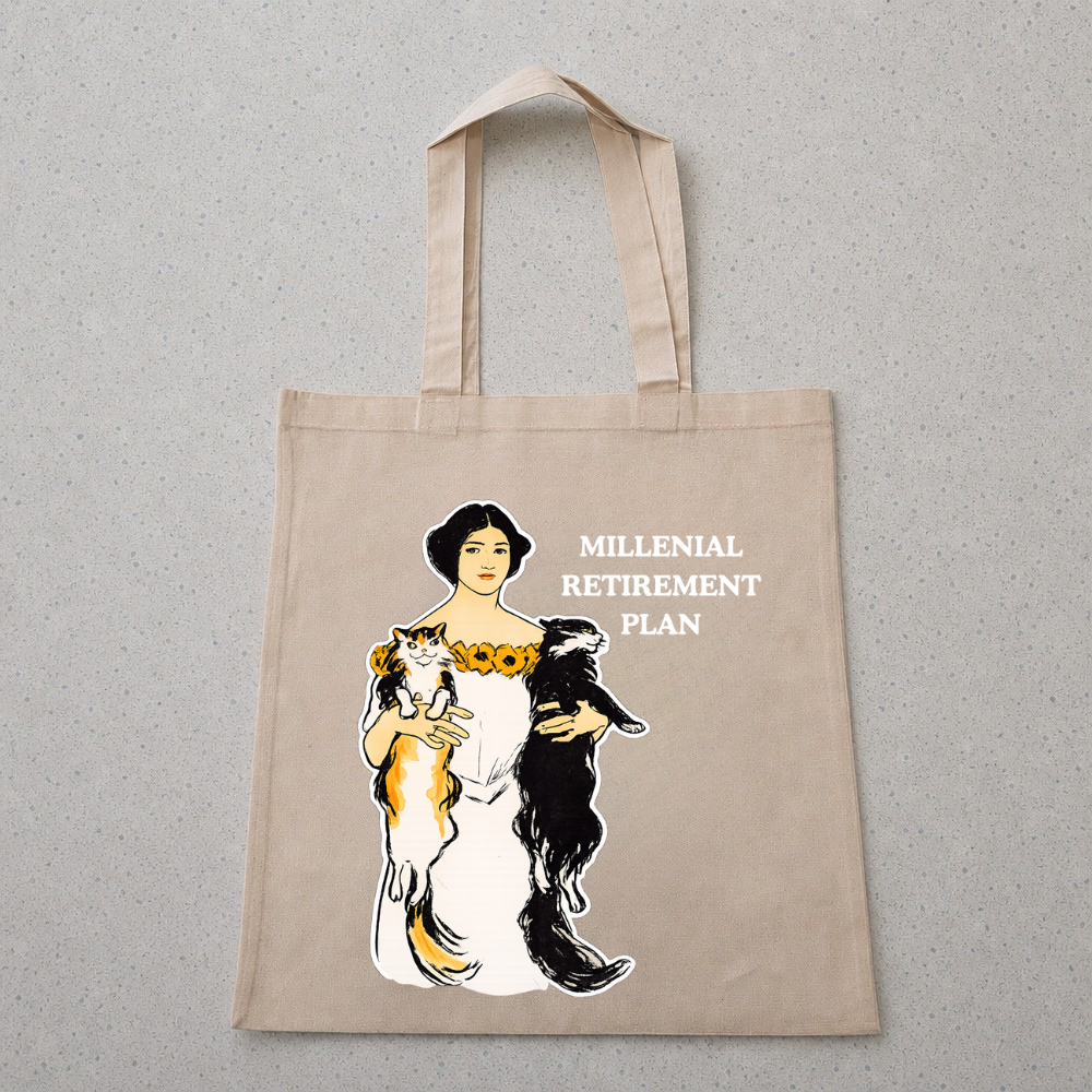 Millenial Retirement Plan Tote