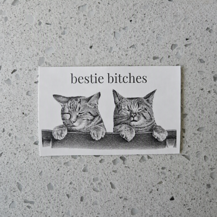 Bestie Bitches Sticker