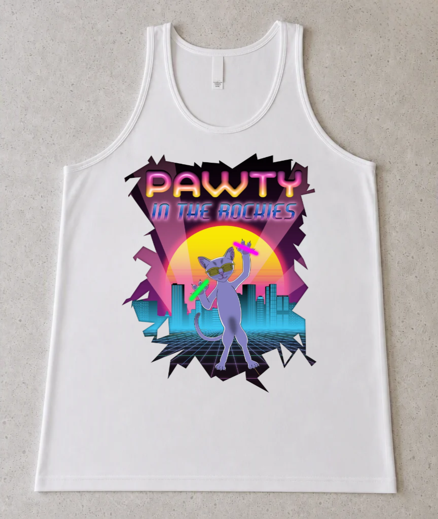 Pawty in the Rockies - Unisex Tank