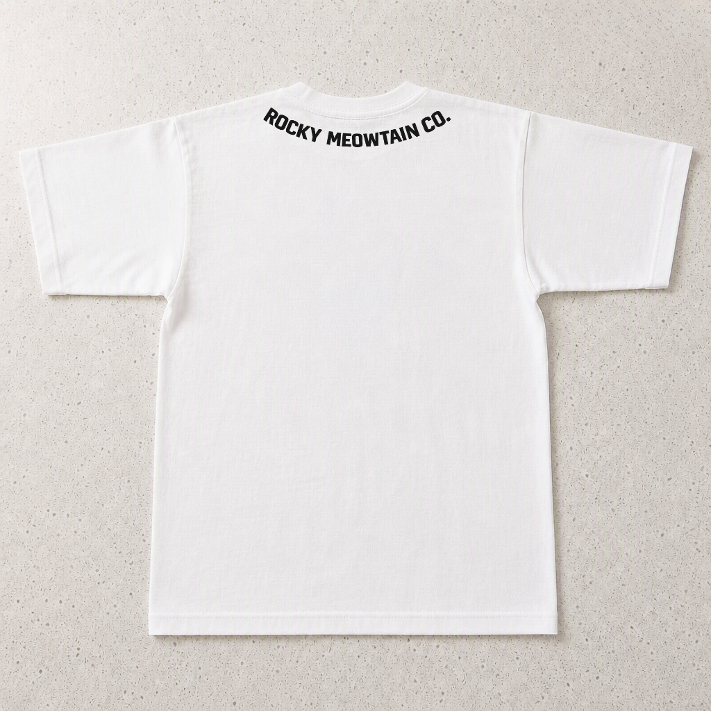 youth white back t-shirt mock up with black curved company lettering canva edit.png (Copy)