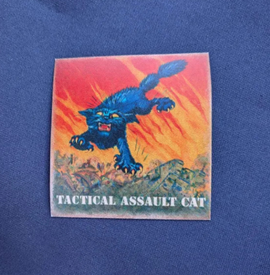 Tactical Assault Cat Sticker