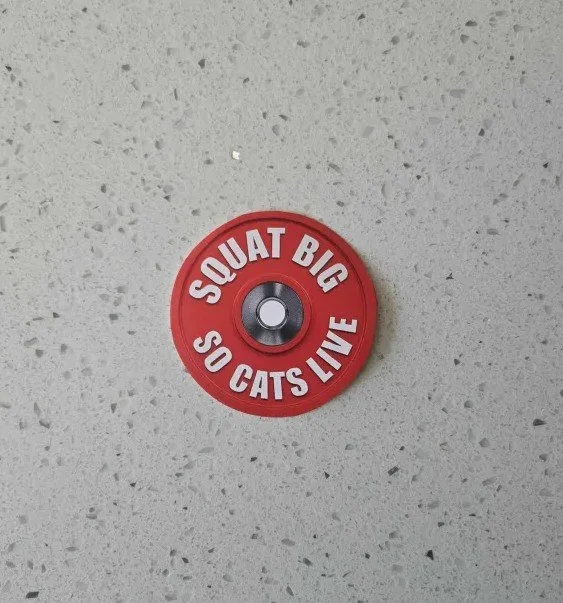 Squat Big So Cats Live Sticker