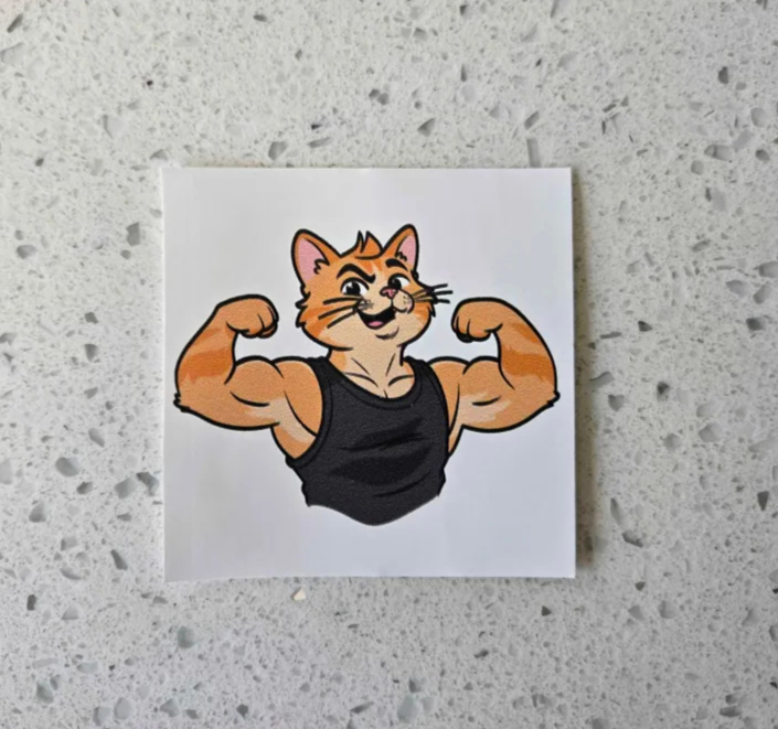 Support Big Cat Sticker