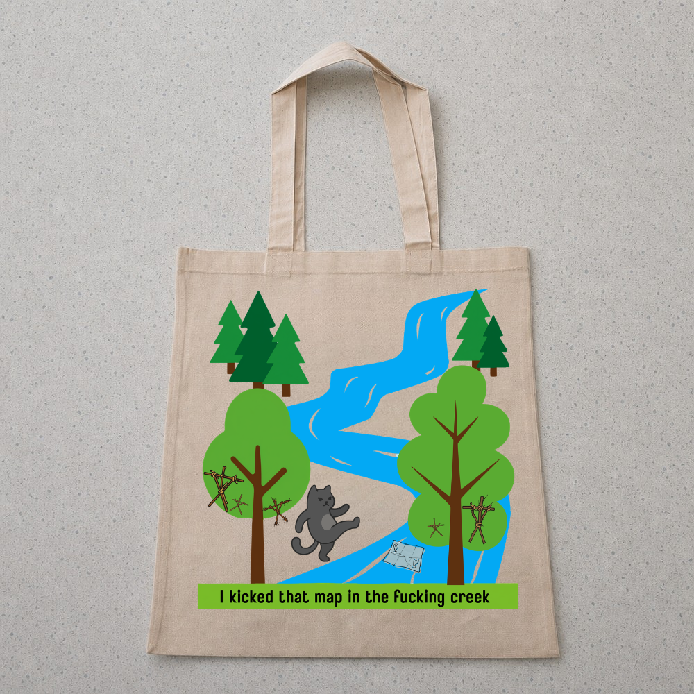 I gave you BACK the map! Tote