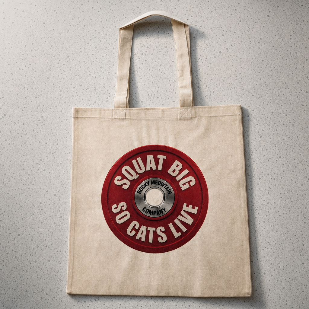 Squat Big So Cats Live Tote