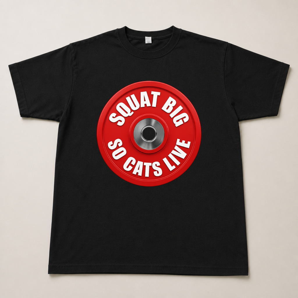 Squat Big So Cats Live - Unisex/Men's