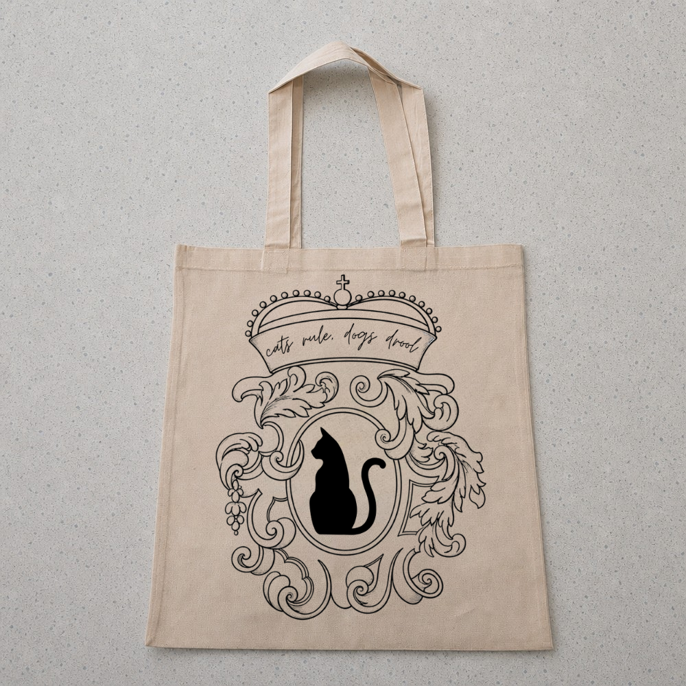 Cats Rule Dogs Drool Tote