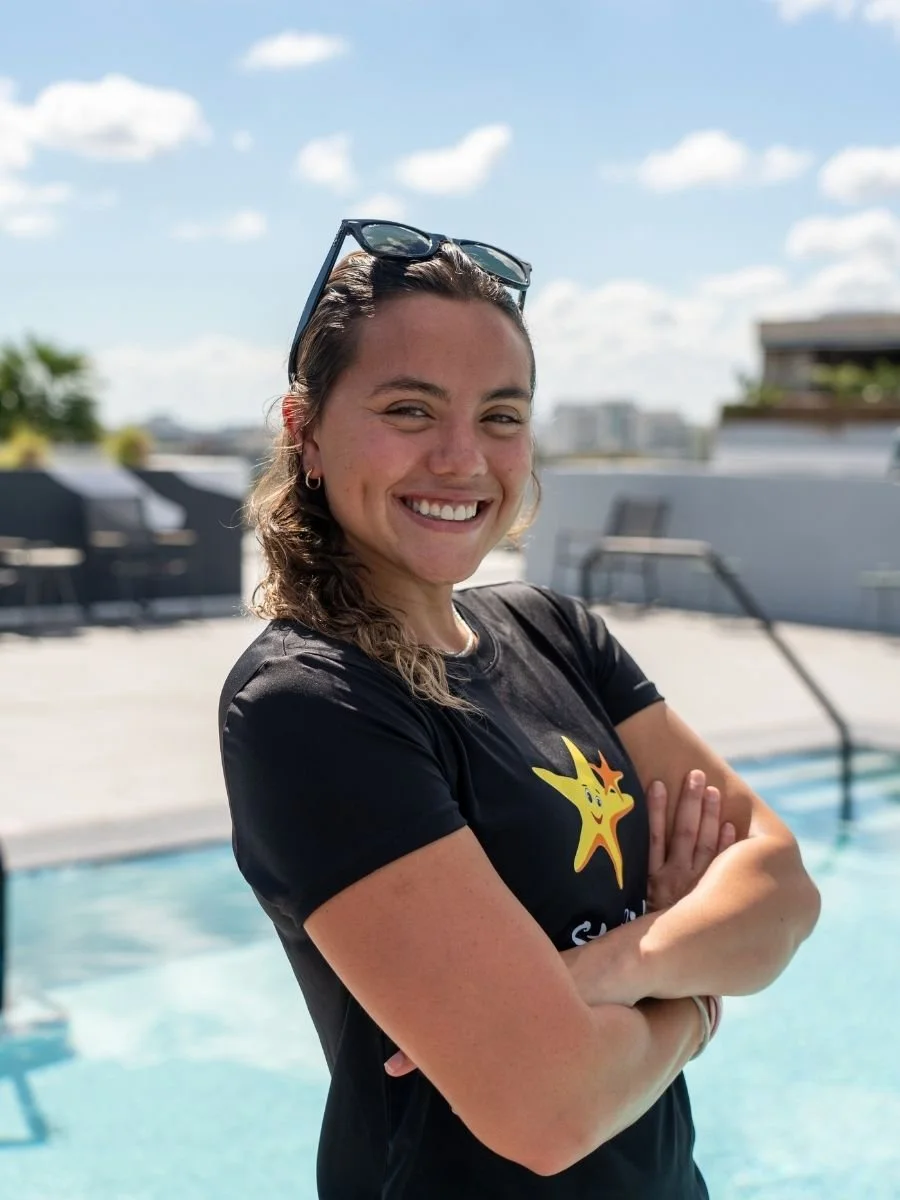 Portrait photo of Alex, a professional swimming coach in Miami.