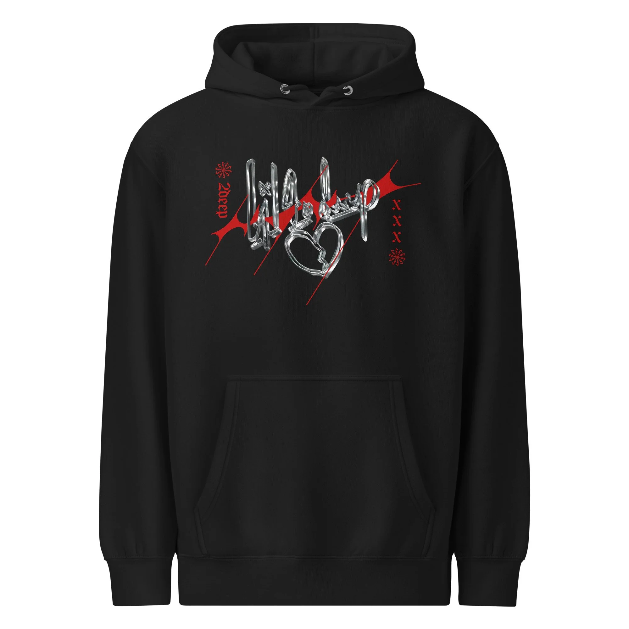 LilTodeep's Classic Black Hoodie