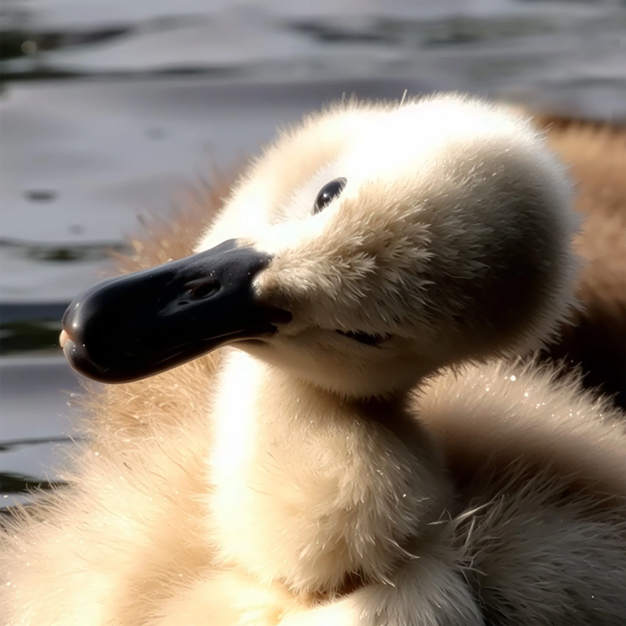 the inquisitive cygnet