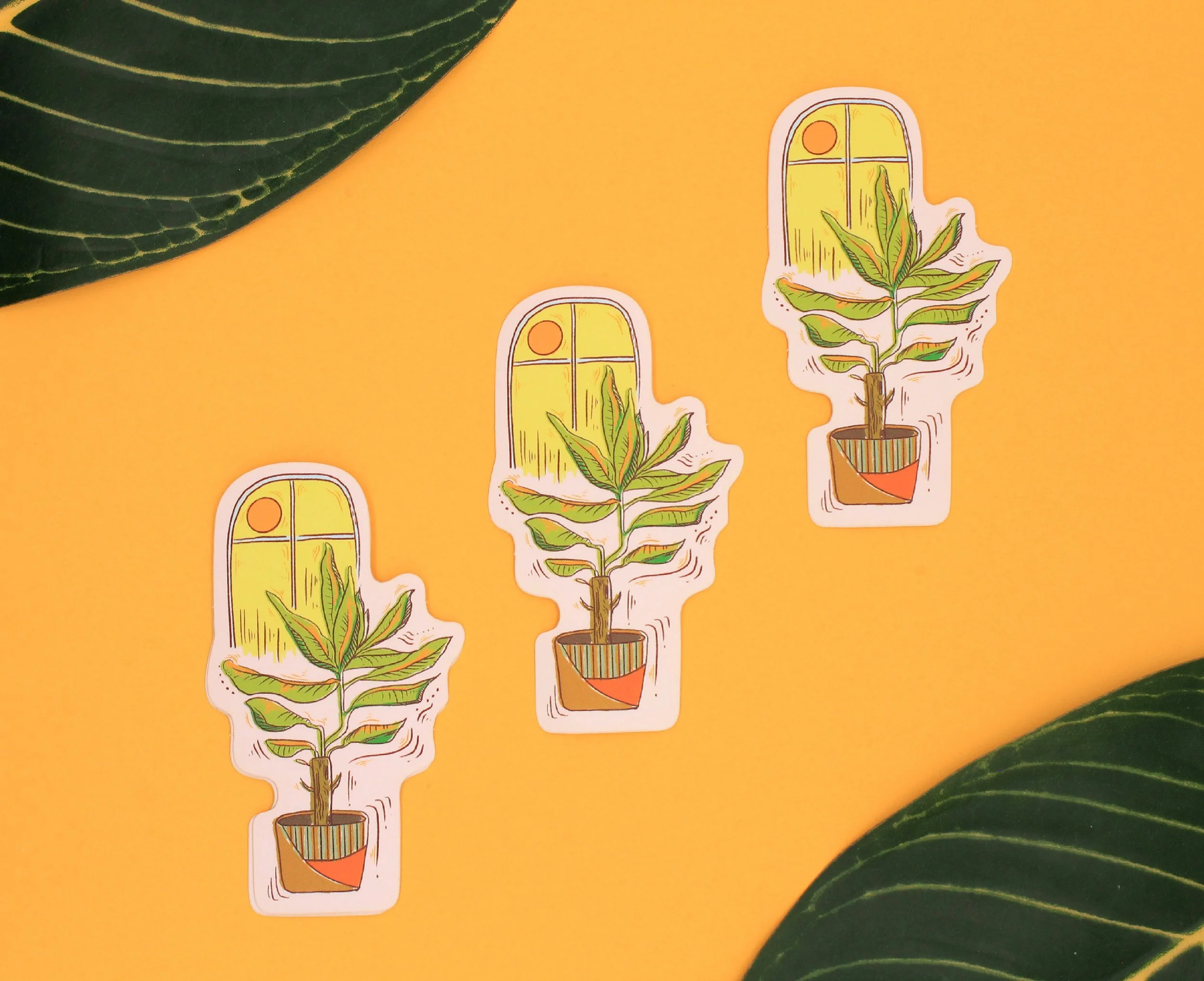 Potted Plant Sticker