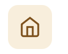Icon of a house or home with a gable roof