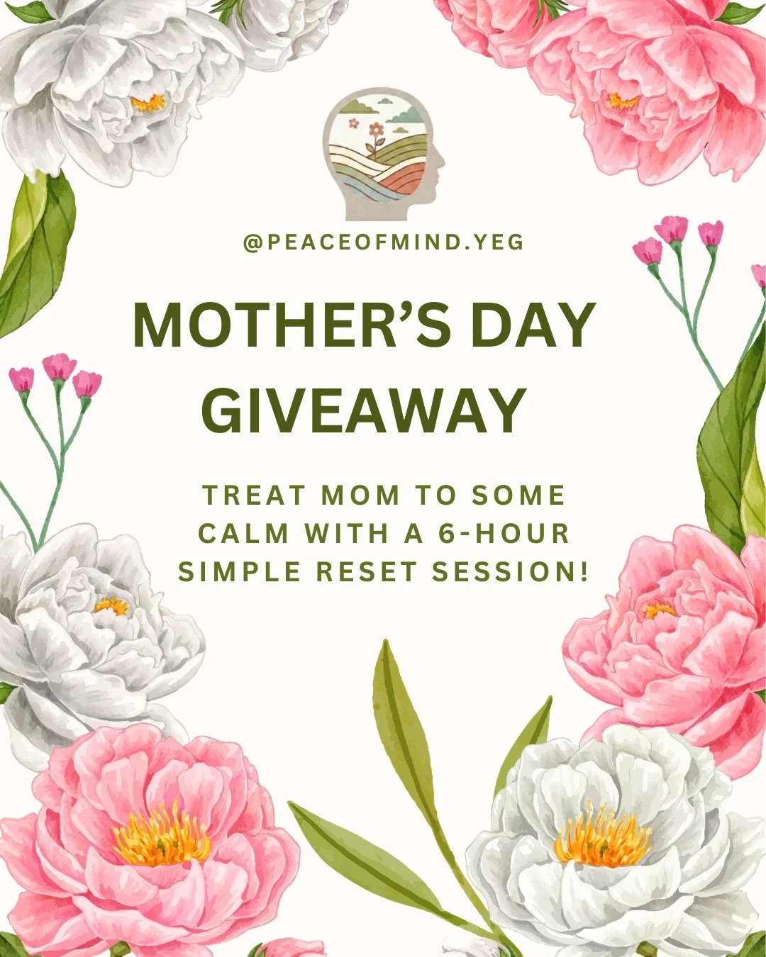 I&rsquo;m giving away a 6-hour Simple Reset decluttering/organizing session to help one mama (or mama-to-be 💛) feel lighter, calmer, and more in control of her space.

Here&rsquo;s how to enter:
1️⃣ Follow @peaceofmind.yeg on Instagram
2️⃣ Share thi
