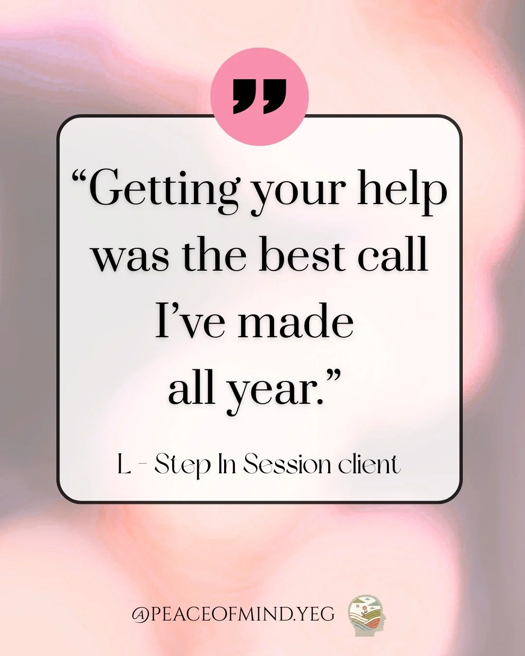 When clients first reach out for help, they're often carrying a combination of different emotions:

Overwhelmed. 
Ashamed.
Hopeless.
Alone.

All very raw, and understandable feelings based on their unique situations. 🩷

When I'm able to help someone