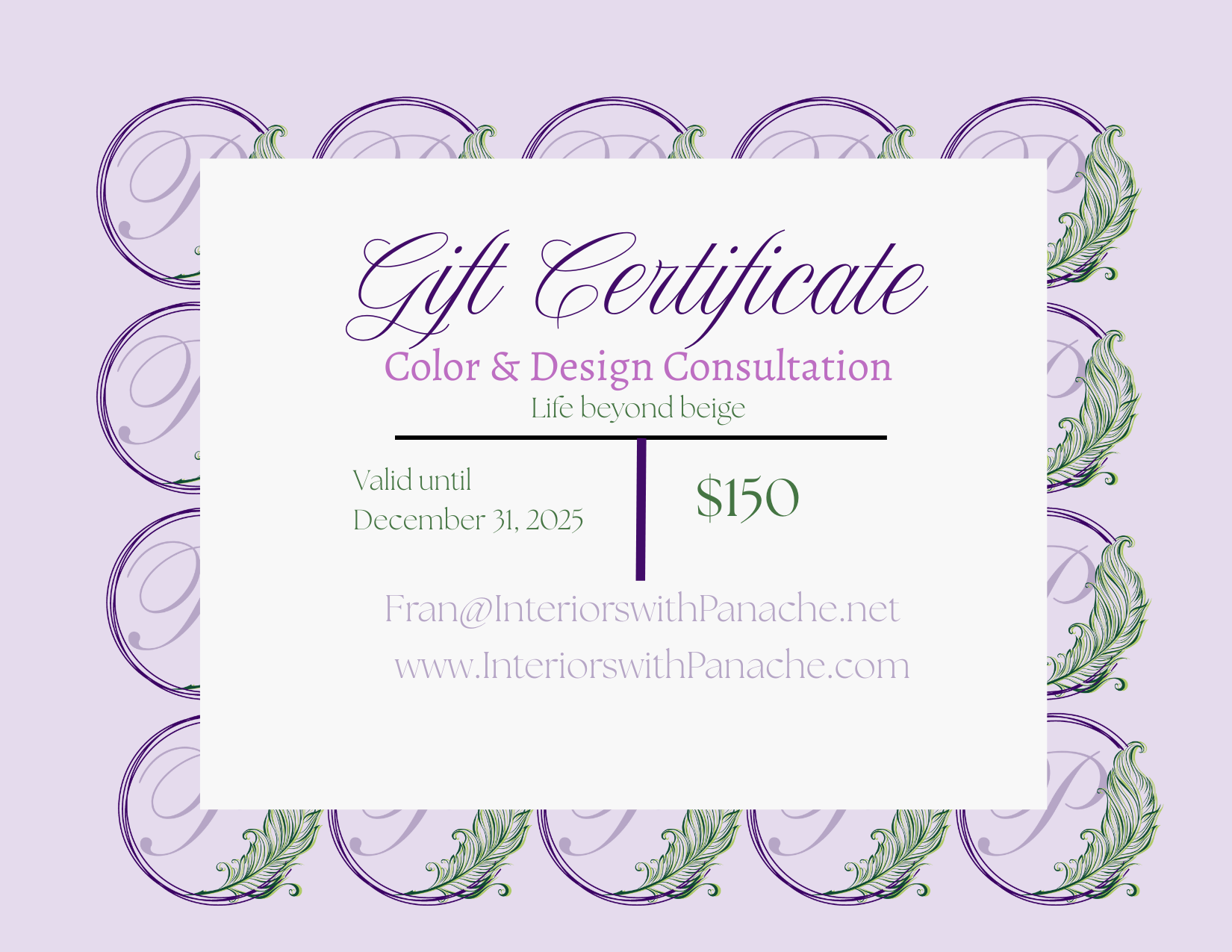 Gift Certificate