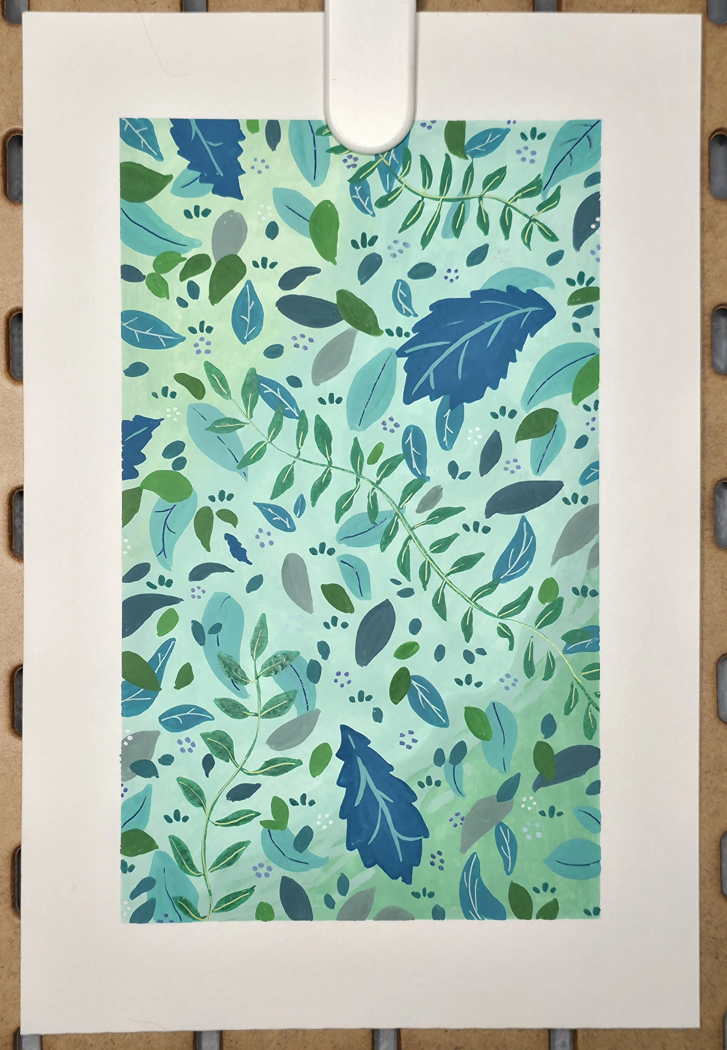 Abstract Floral/Nature Commission