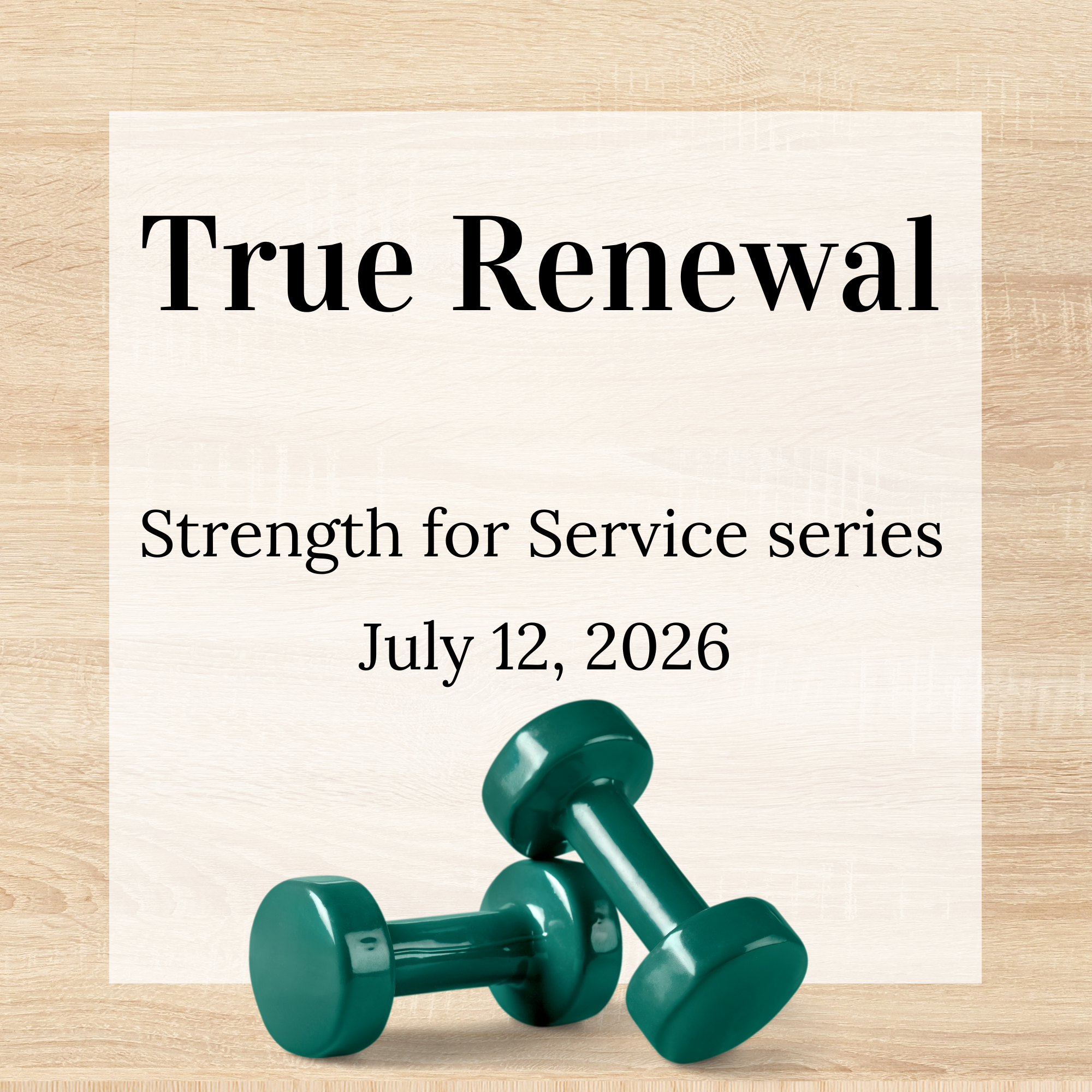 True Renewal