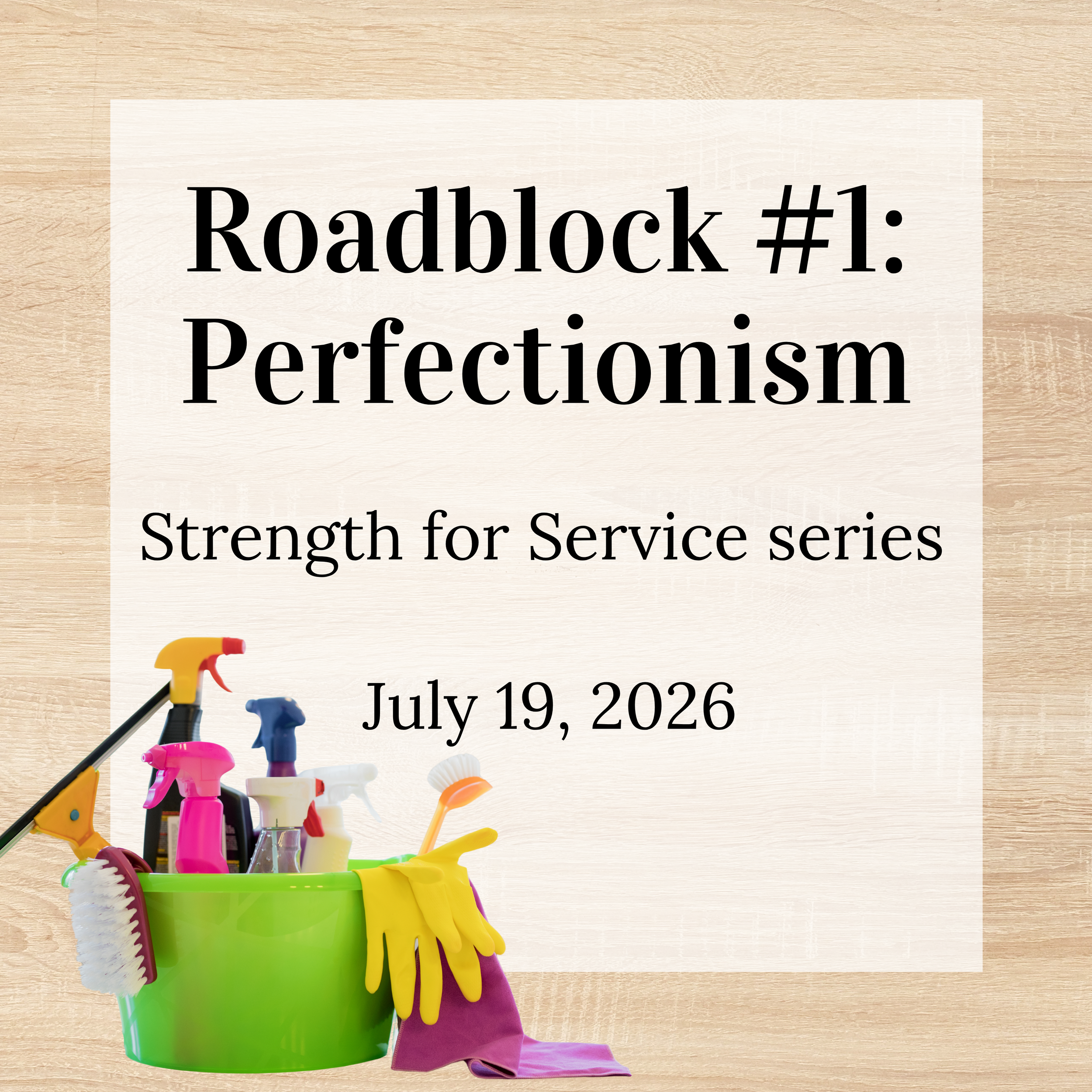 Roadblock #1: Perfectionism